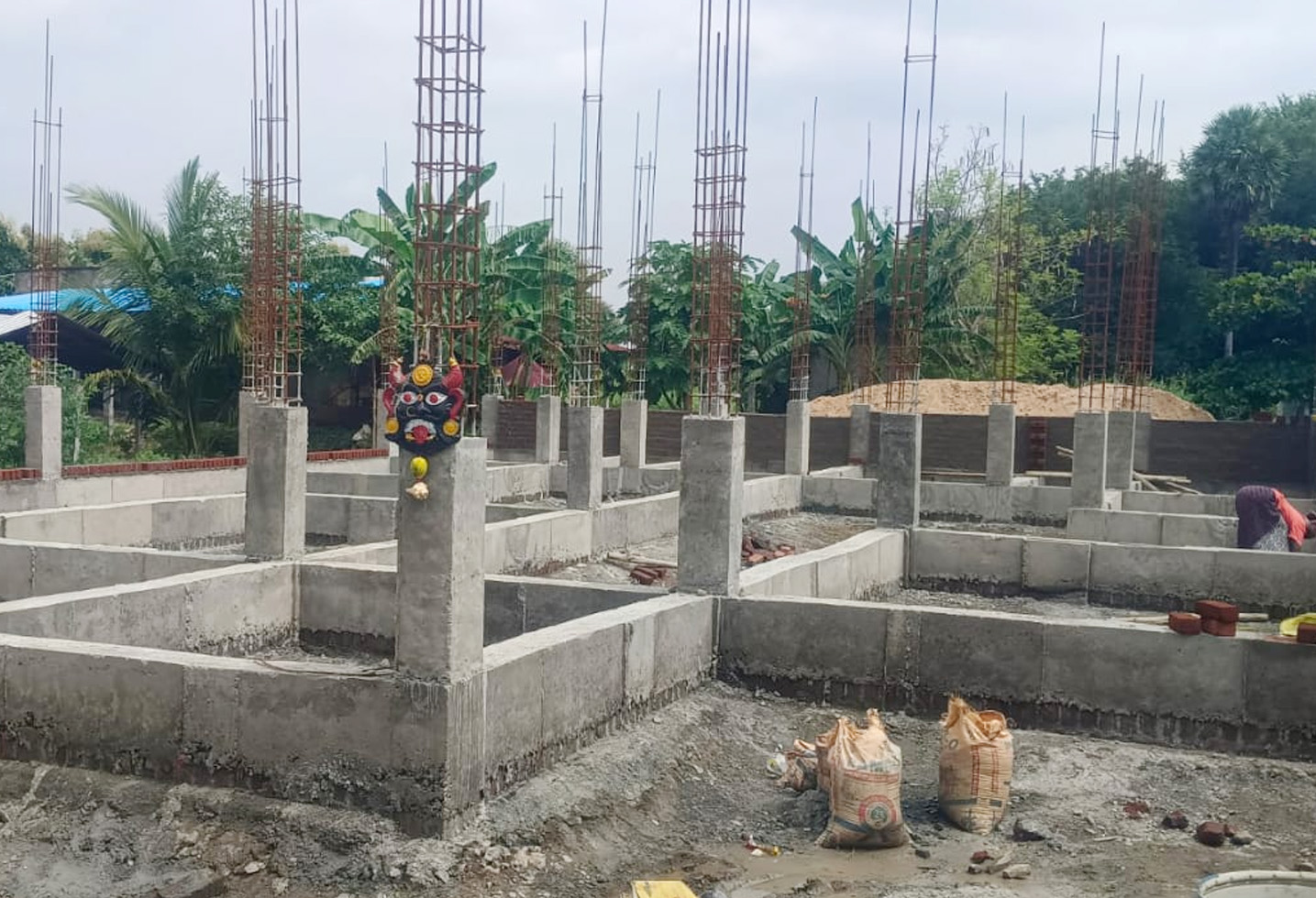Ongoing construction project 8